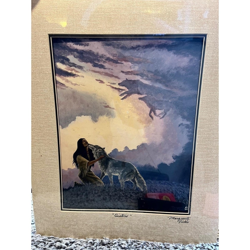 Marguerite Fields Signed & Numbered "Sisters" Print 89/500